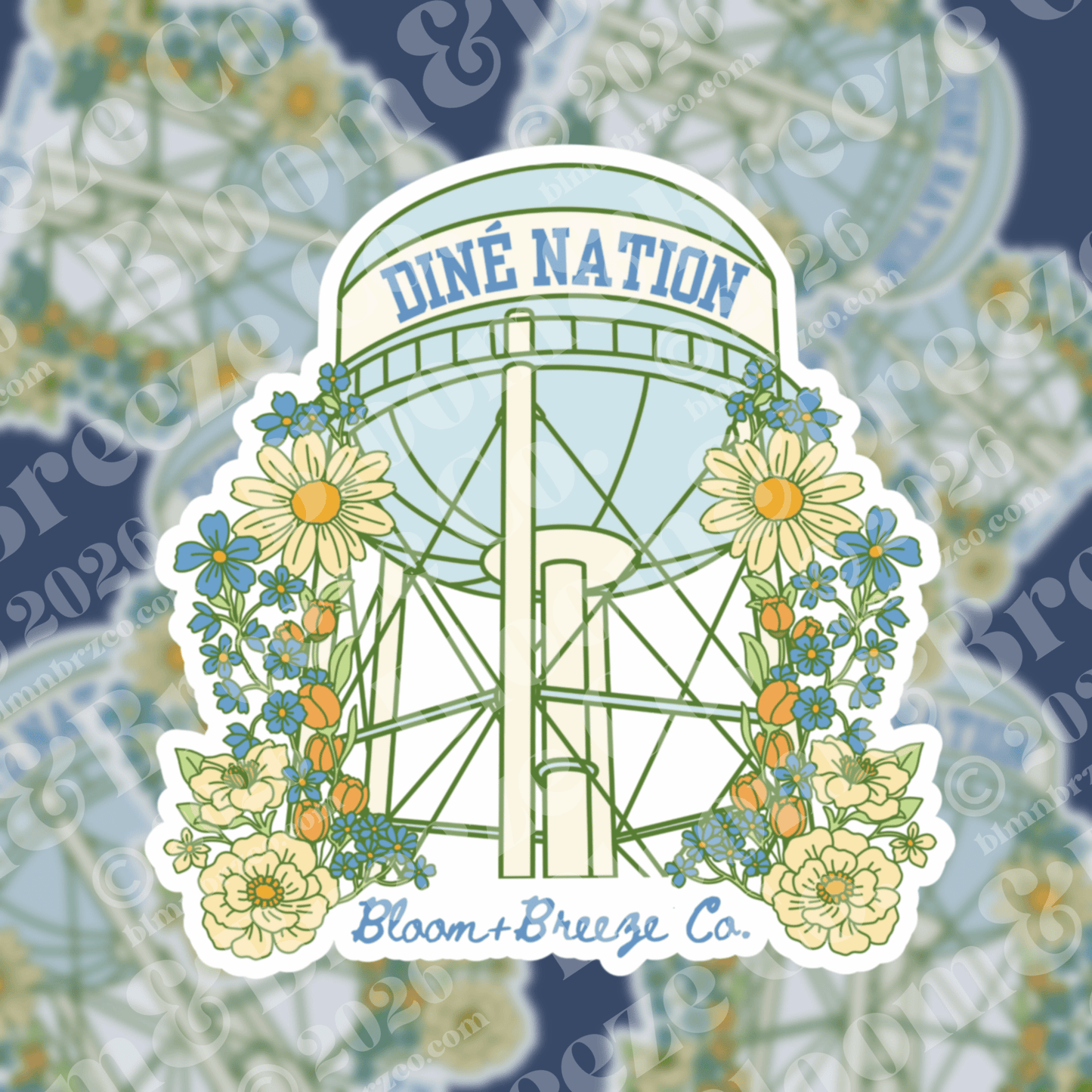Hometown Charm Sticker