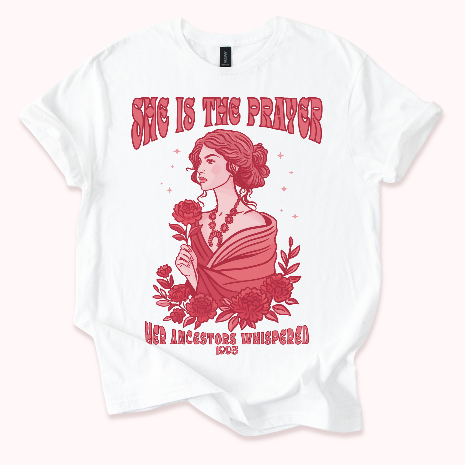 Daisy White Tees