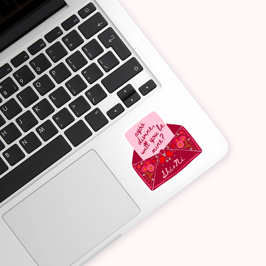 Ayóó Divine Love Letter Sticker