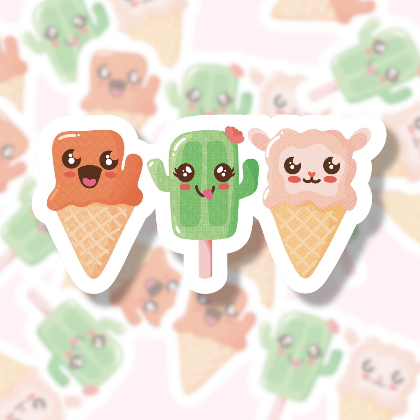 Creamy Cuties Sticker
