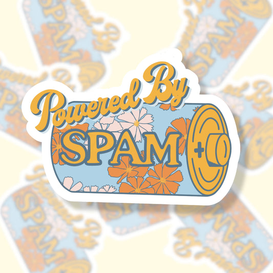 Powered By Spam Sticker
