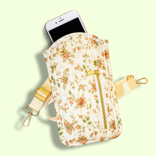 Cutie Cross Body Bag in Sunday Bloom
