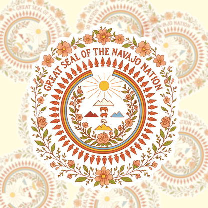 A Nation In Bloom Sticker