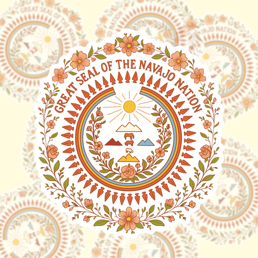 A Nation In Bloom Sticker