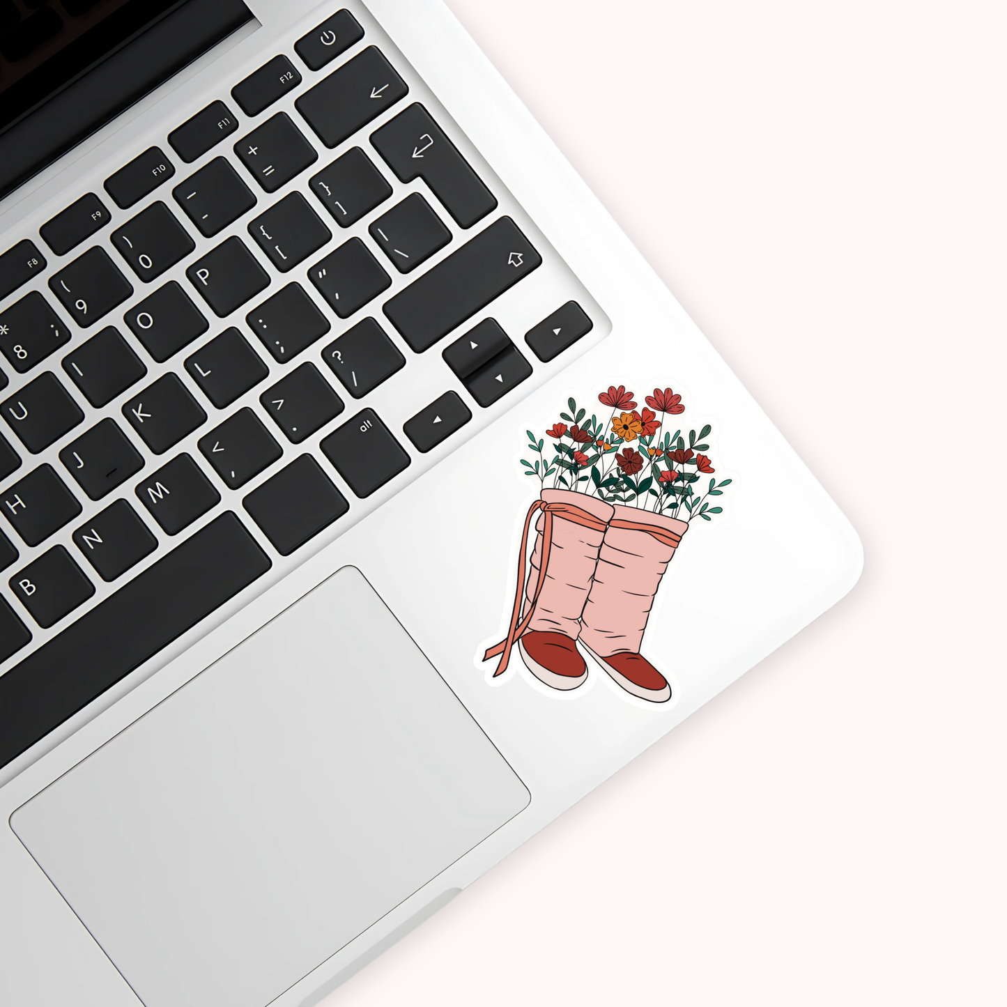 Moccasins in Bloom Sticker