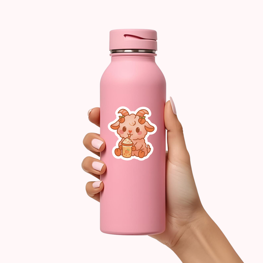 Peach Fuzz Sticker