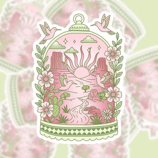 MV Pretty In Pink Sticker