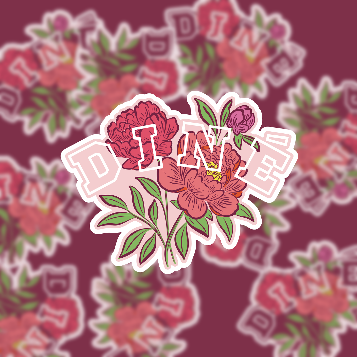 Diné Blossom Sticker