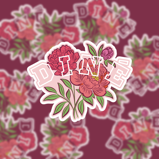 Diné Blossom Sticker