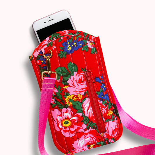 Cutie Cross Body- Masani Red