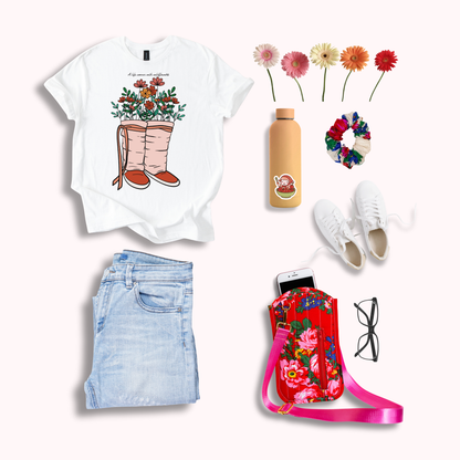 Cutie Cross Body- Masani Red