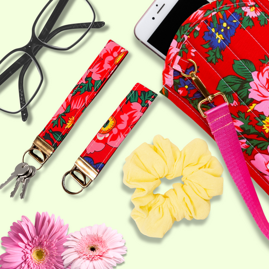 Cutie Keychain in Masani Red